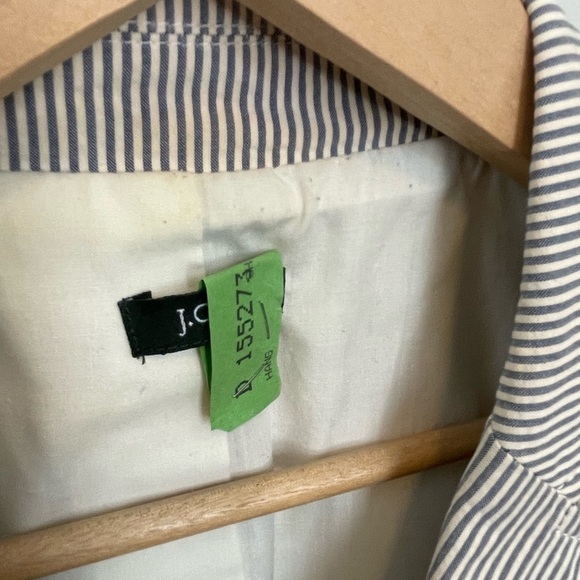 J.Crew Seersucker Blazer (M) - Picture 2 of 10